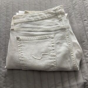 7 for All Mankind White Jeans